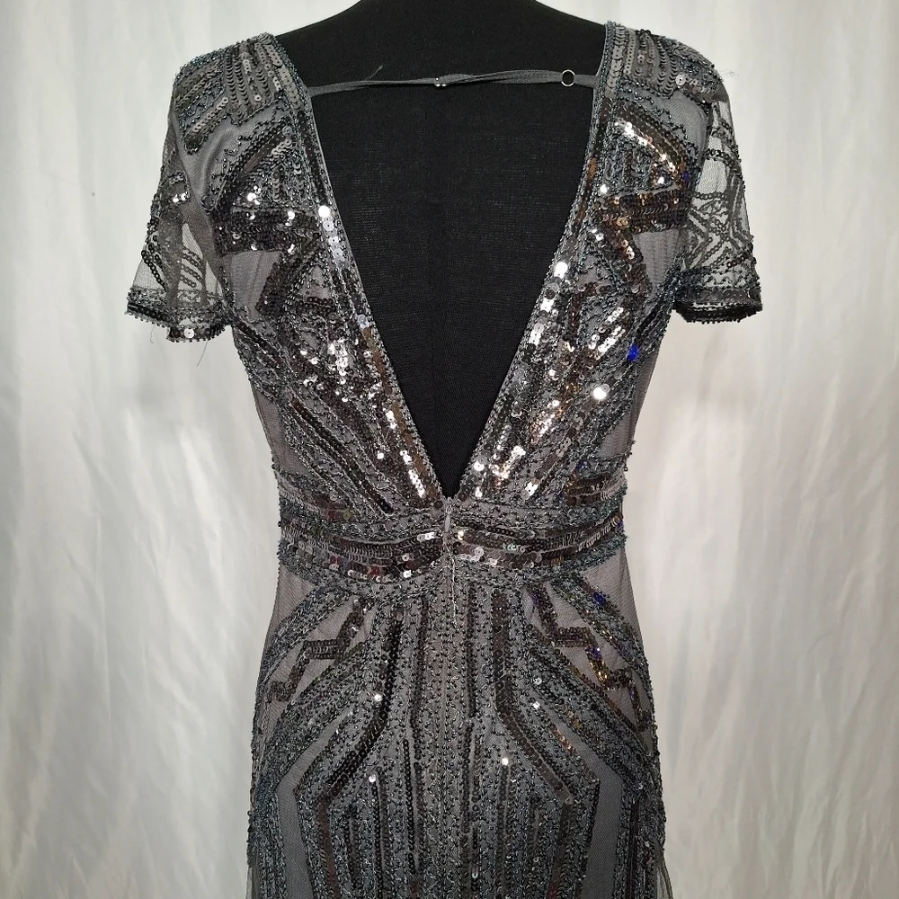 NWT. Vision For Innovation Beaded Dress -szL